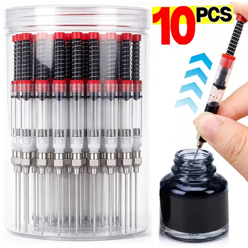 Fountain Pen Converter Ink Suction - 10-1 SZT. Napełniacz do pióra wiecznego,