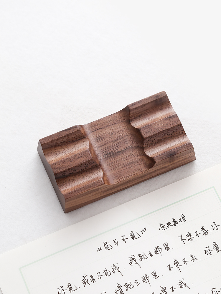 Stojak na długopisy z drewna o – Wooden Fountain Pen Desk Stand Holder recenzja i cena