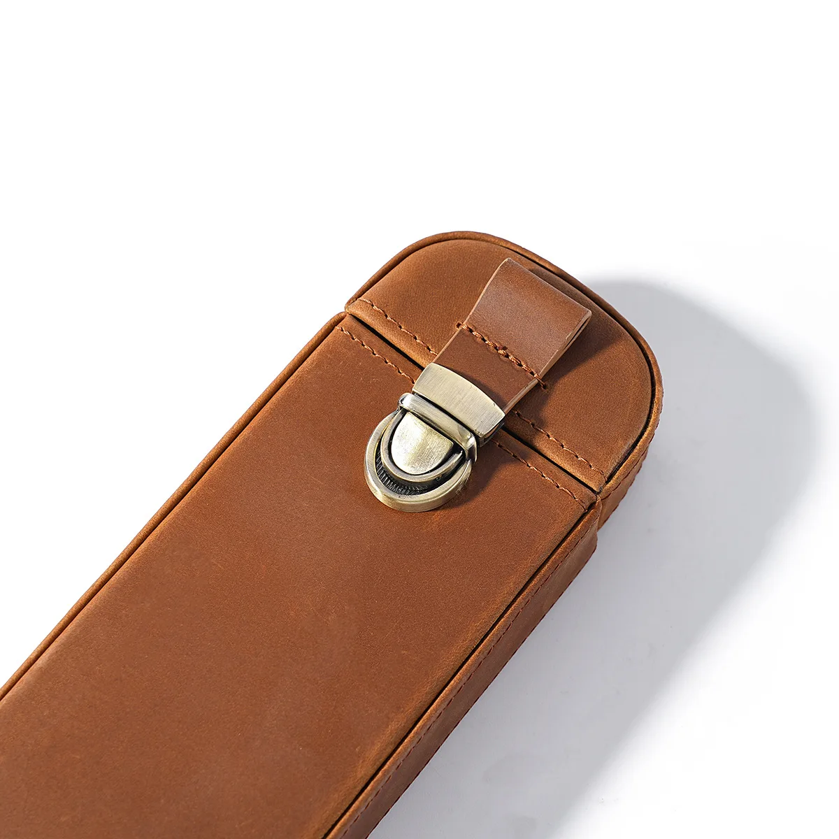Ręcznie wykonane skórzane etui – Leather Fountain Pen Case 3 Slots Pouch recenzja i cena