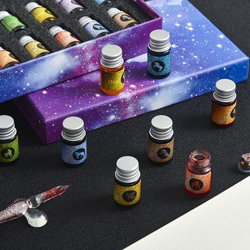 Zestaw szklanych długopisów Cr – Glass Dip Pen Calligraphy Ink Set recenzja i cena