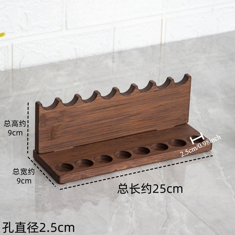 Stojak na długopisy, drewniany – Wooden Fountain Pen Desk Stand Holder recenzja i cena
