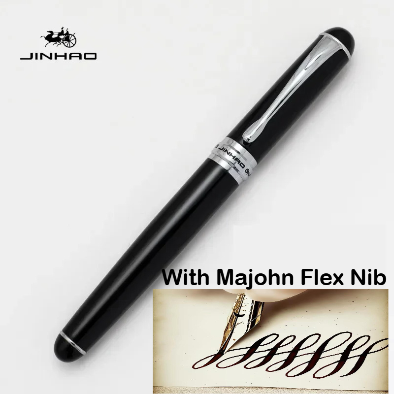 Pióra wieczne JINHAO X750 z pi – Fountain Pen Calligraphy Flex Nib recenzja i cena