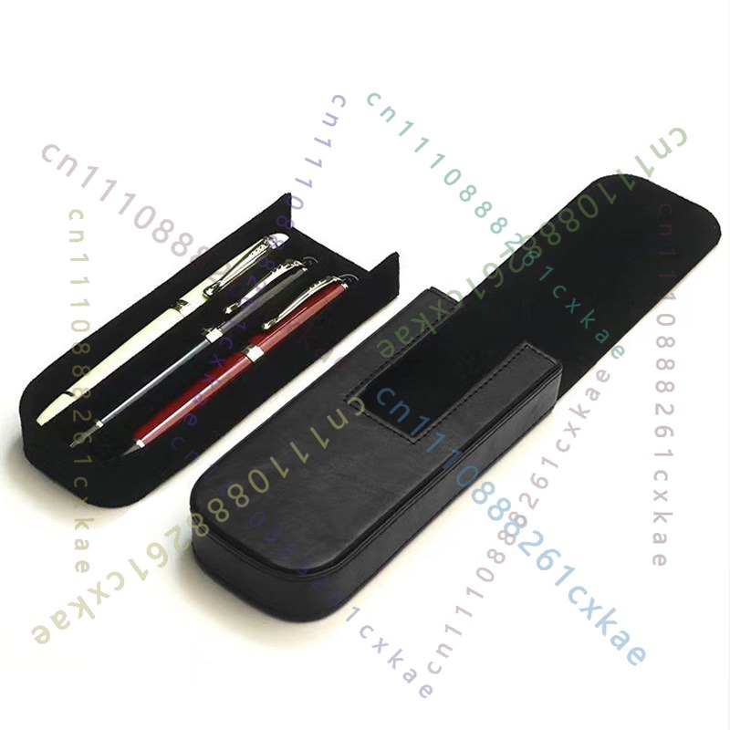 Etui na długopisy z 3 przegród – Leather Fountain Pen Case 3 Slots Pouch recenzja i cena