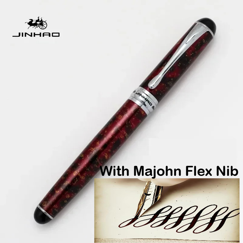 Pióra wieczne JINHAO X750 z pi – Fountain Pen Calligraphy Flex Nib recenzja i cena