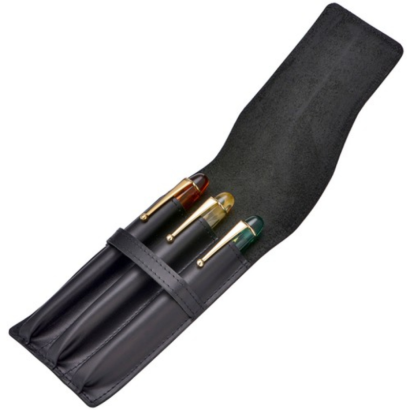 Etui na długopisy wieczne A+ z – Leather Fountain Pen Case 3 Slots Pouch recenzja i cena