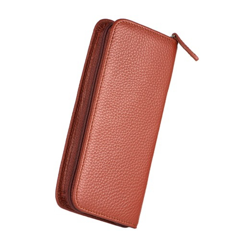 Etui na długopisy ze skóry nat – Leather Fountain Pen Case 3 Slots Pouch recenzja i cena